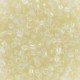 Miyuki Delica Perlen 11/0 - Crystal ivory gold luster DB-109